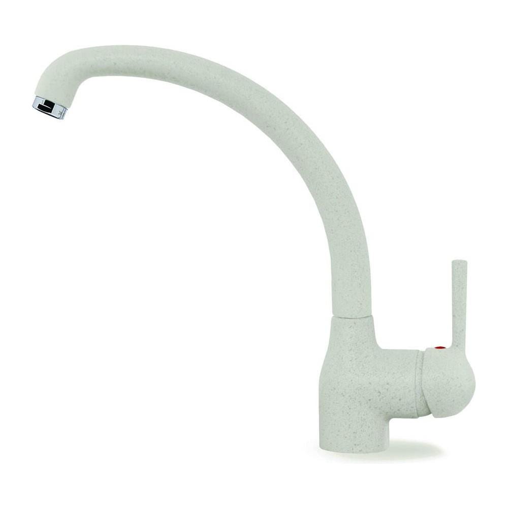 Miscelatore Monocomando Modello Po 20.5 x 29 cm Colore Bianco e Titanio 68 - Foto 1