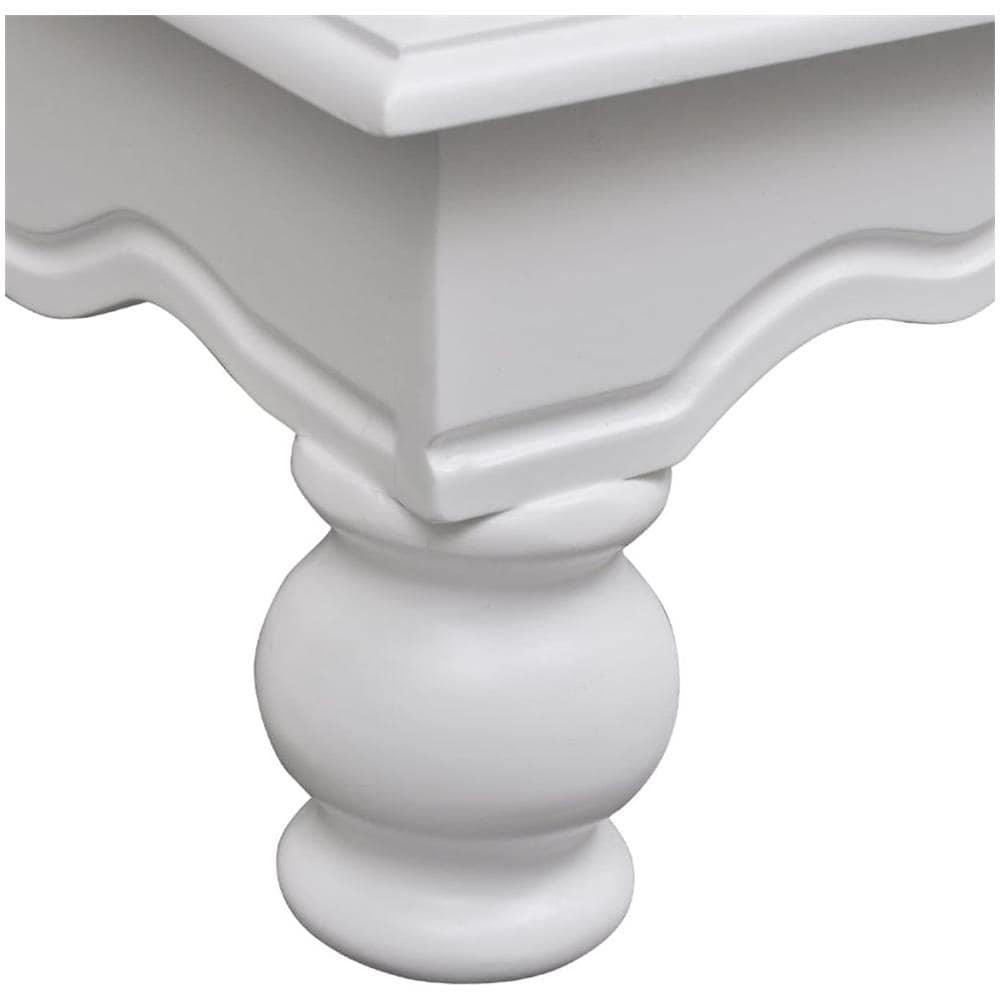 Armadietto in Legno con 2 Ante e 1 Cassetto Bianco - Foto 19