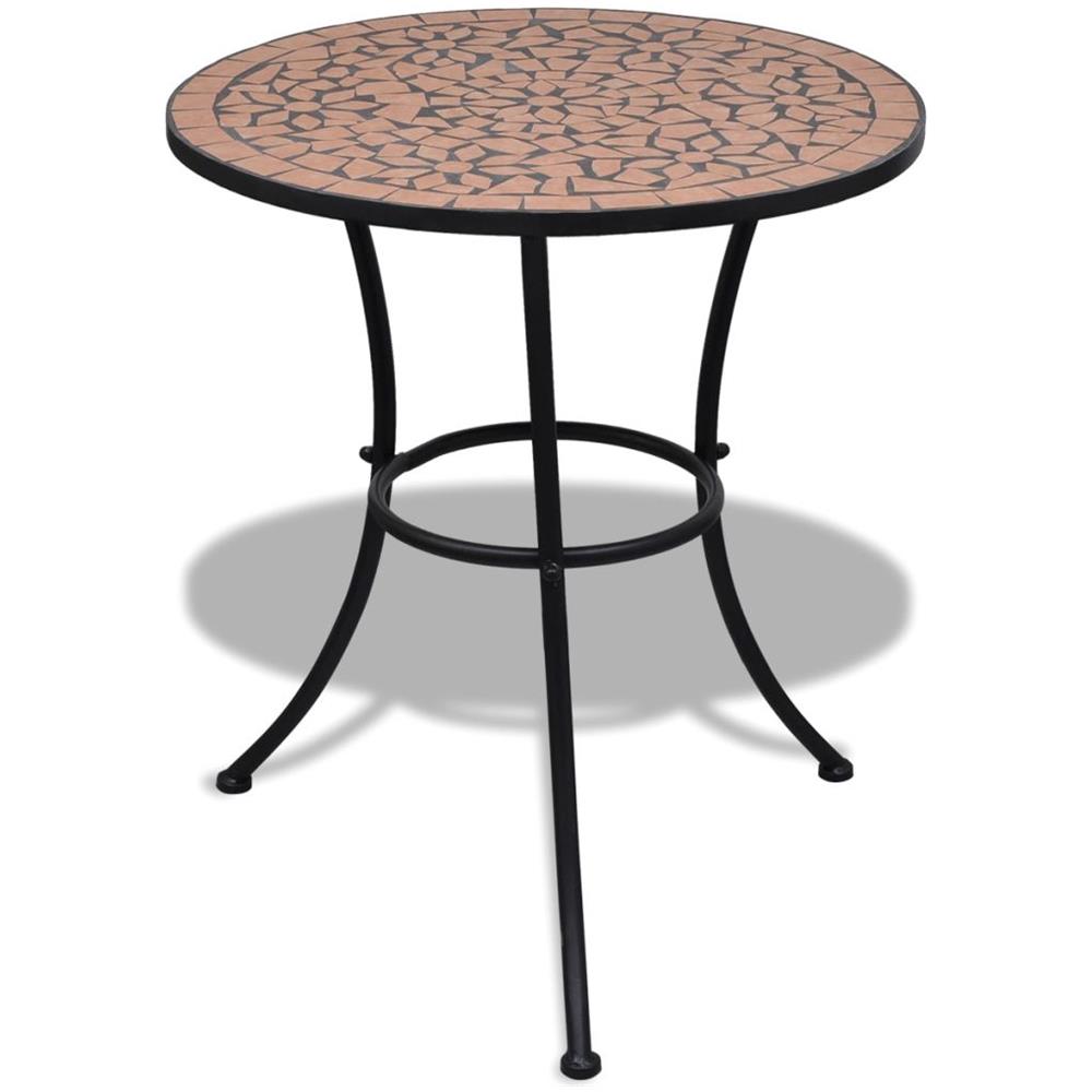 Tavolo In Ceramica Con Mosaico 60 Cm - Foto 1