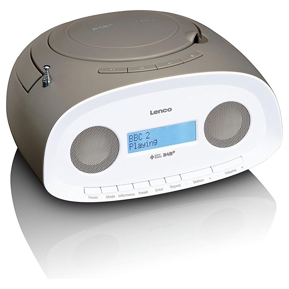 Radio DAB+ / FM Portatile con CD e MP3 SCD-69 Colore Grigio - Foto 6