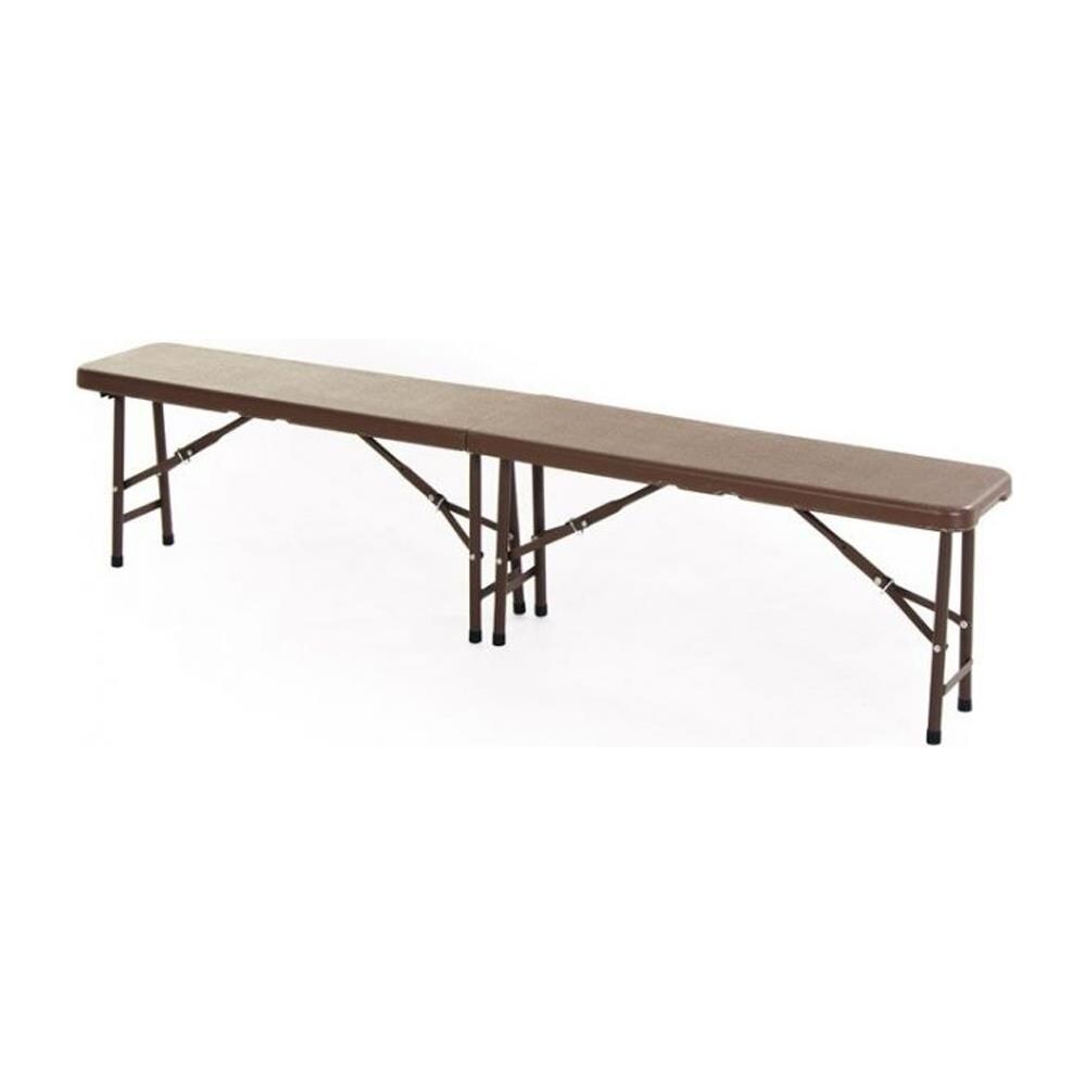 Panca Pieghevole 'catering' - Cm 183 X 28 H 44 Cm - Col. marrone - Foto 2