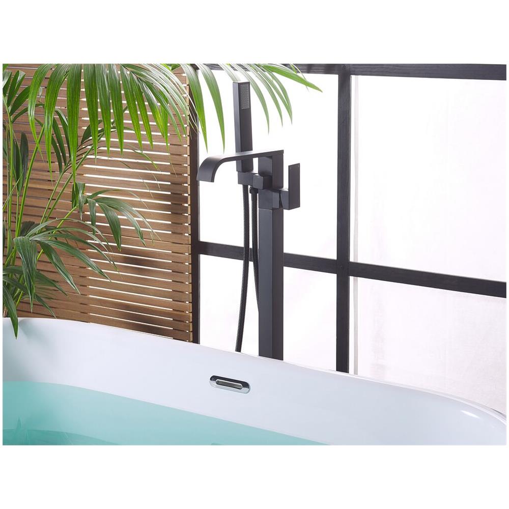 Rubinetteria Per Vasca Da Bagno Freestanding Nera Niagara - Foto 2