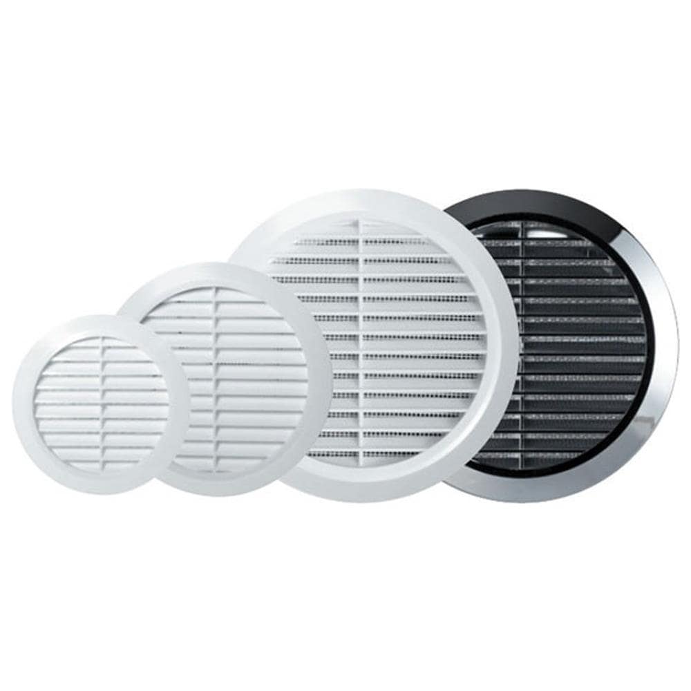 100 Millimetri Circle Air Vent Griglia Di Copertura (4 Inch) Plastica Intubamento Alta Qualit Bianca - Foto 2