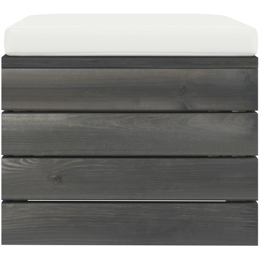 Set Divani Da Giardino Su Pallet 2 Pz Con Cuscini Massello Pino - Foto 8