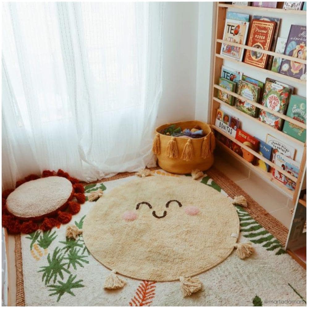 Tappeto In Cotone You're My Sunshine - 100 X 100 Cm - Foto 2