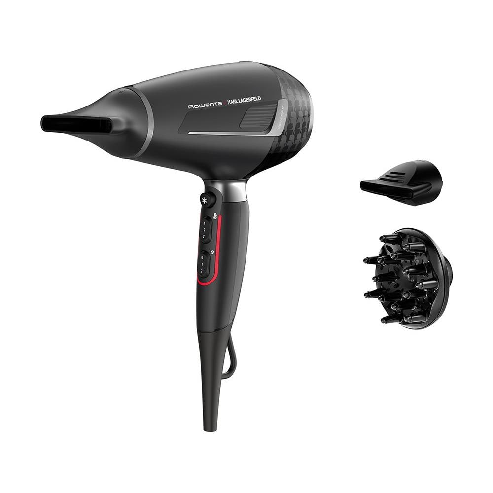 Asciugacapelli Professionale K / Pro Stylist CV887LF0 Potenza 2200 W Colore Nero - Foto 1