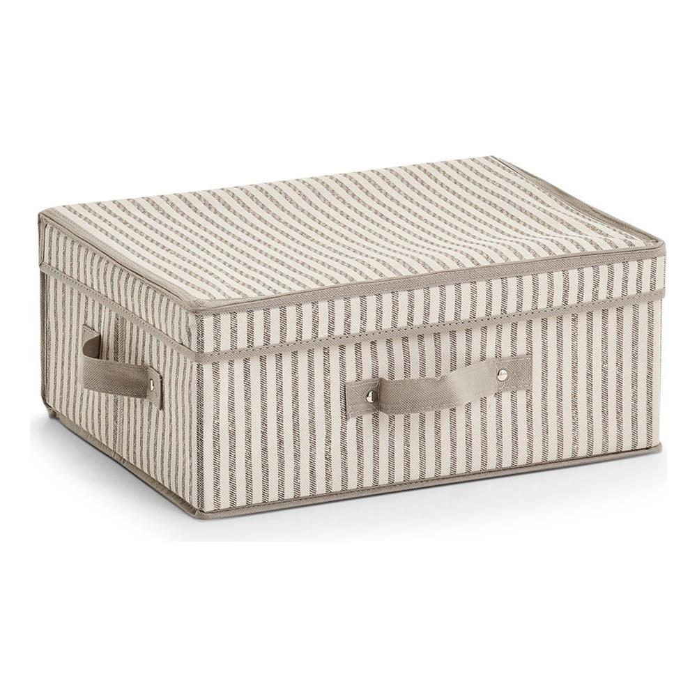 Scatola Portaoggetti, Contenitore Pieghevole Con Coperchio - 38 X 29 X 16,5 Cm, - Foto 1