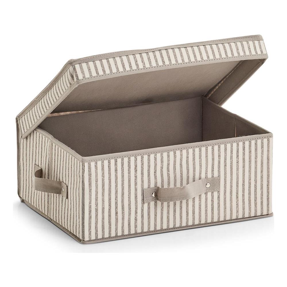 Scatola Portaoggetti, Contenitore Pieghevole Con Coperchio - 38 X 29 X 16,5 Cm, - Foto 2