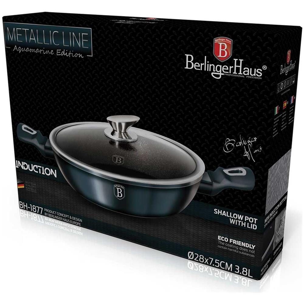 Vaso Di Granito 28cm Aquamarine Line Bh-1877 - Foto 2