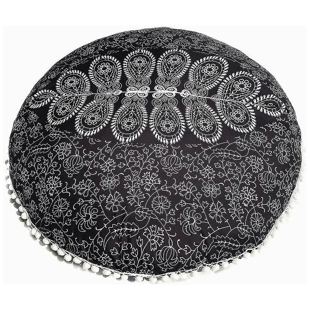 Cuscino Da Pavimento Morbido E Spesso 55x55 Cm - Cotone, Design Marocchino, Per Salotto, Yoga, Balcone