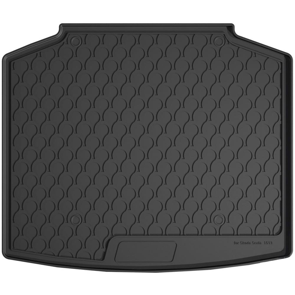 Vasca Baule Su Misura In Gomma Sintetica - Compatibile Per Skoda Scala 5p (06/19>) Baule Basso - Foto 1
