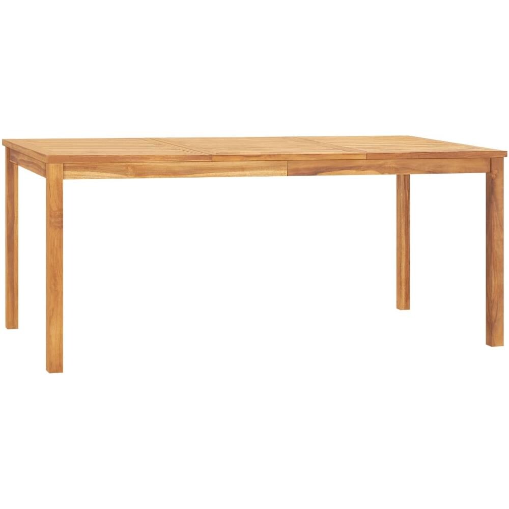 Set Da Pranzo Per Giardino 5 Pz In Legno Massello Di Teak - Foto 8