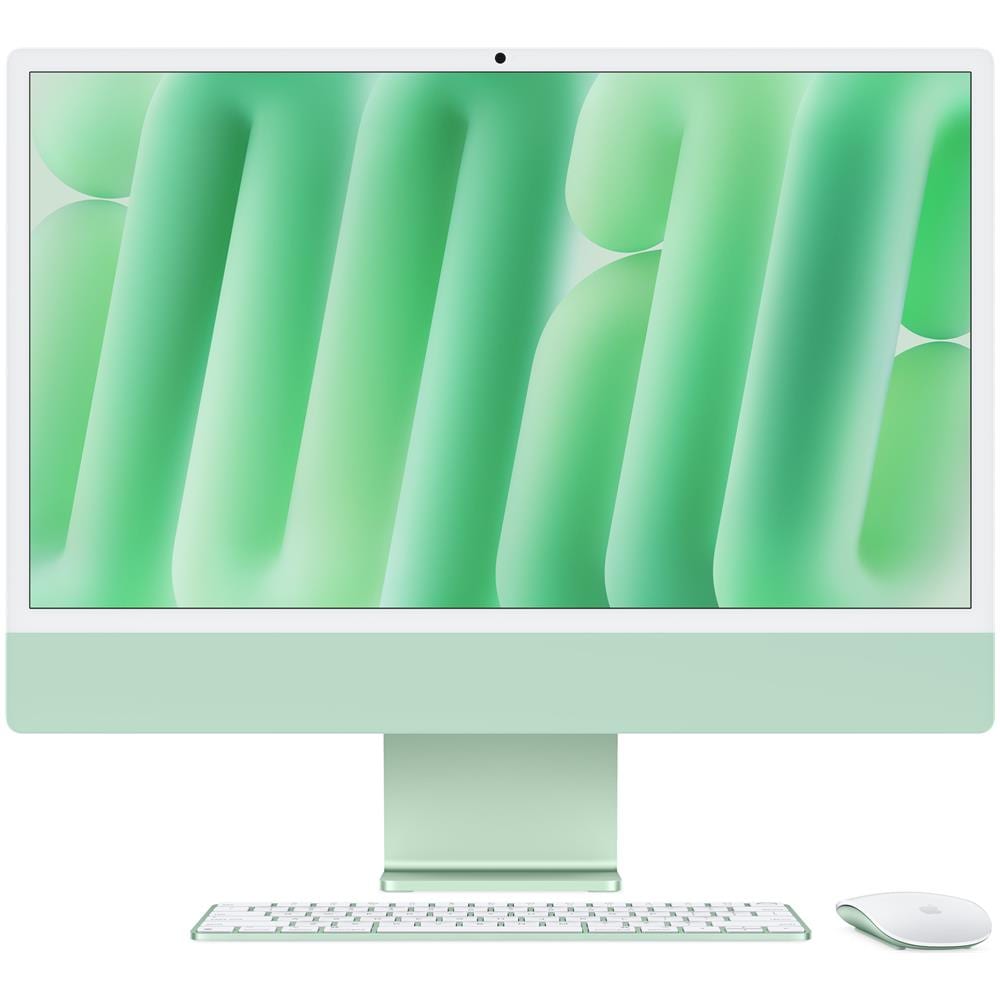 iMac 24"Retina Display 4,5K, Chip M4 con CPU 10-core, GPU 10-core, 16GB, 256GB SSD, Verde - Foto 1