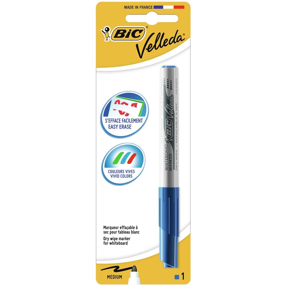 Bl. Pennarello Velleda Blu 1741 - Foto 1