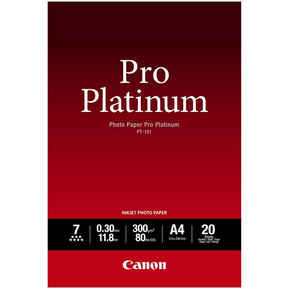 PT-101 A 2, 20 fogli Photo carta Pro Platinum 300 g - Foto 2