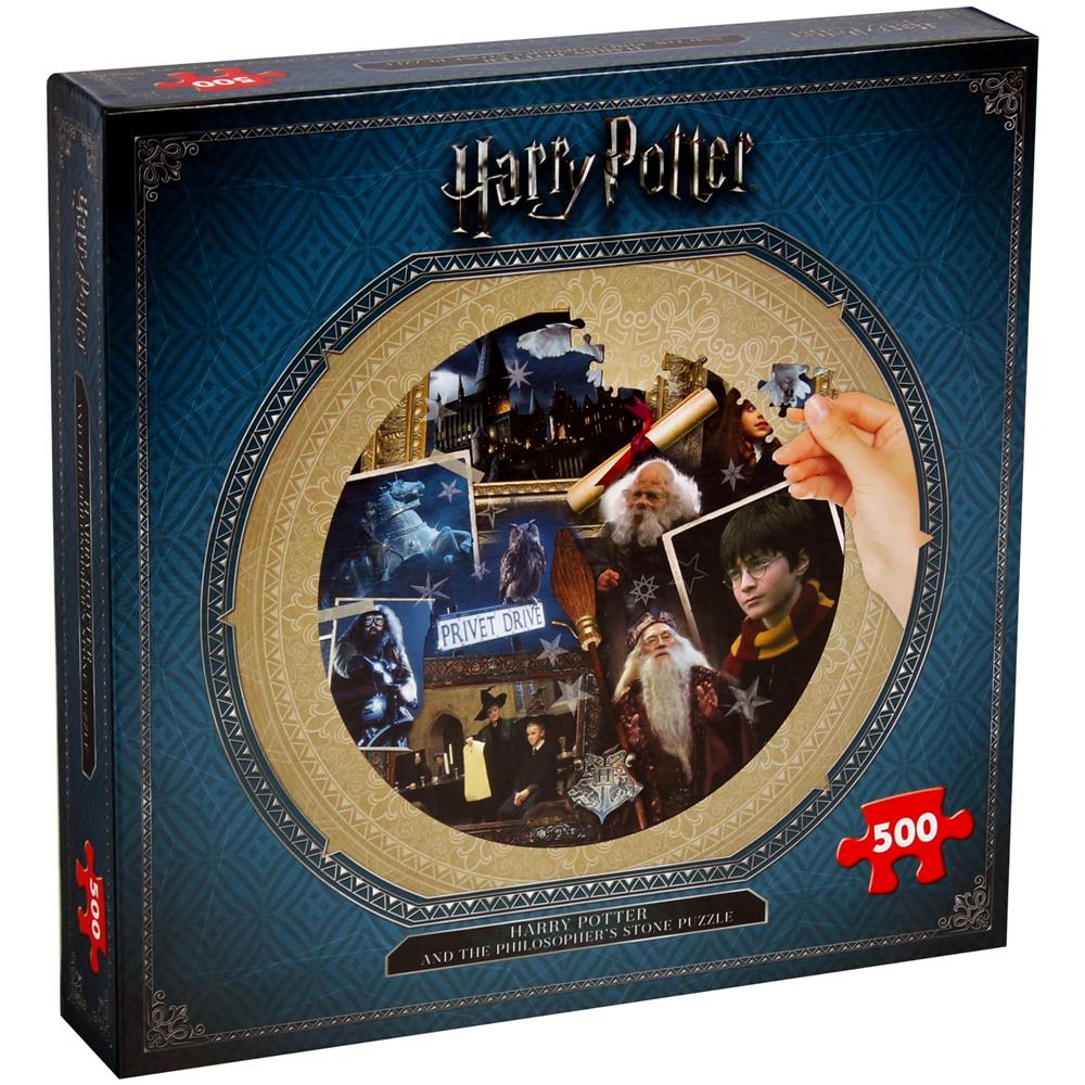 WNM002480 Puzzle Circolare da 500 Pezzi - Harry Potter - La Pietra Filosofale (IT) - Foto 2