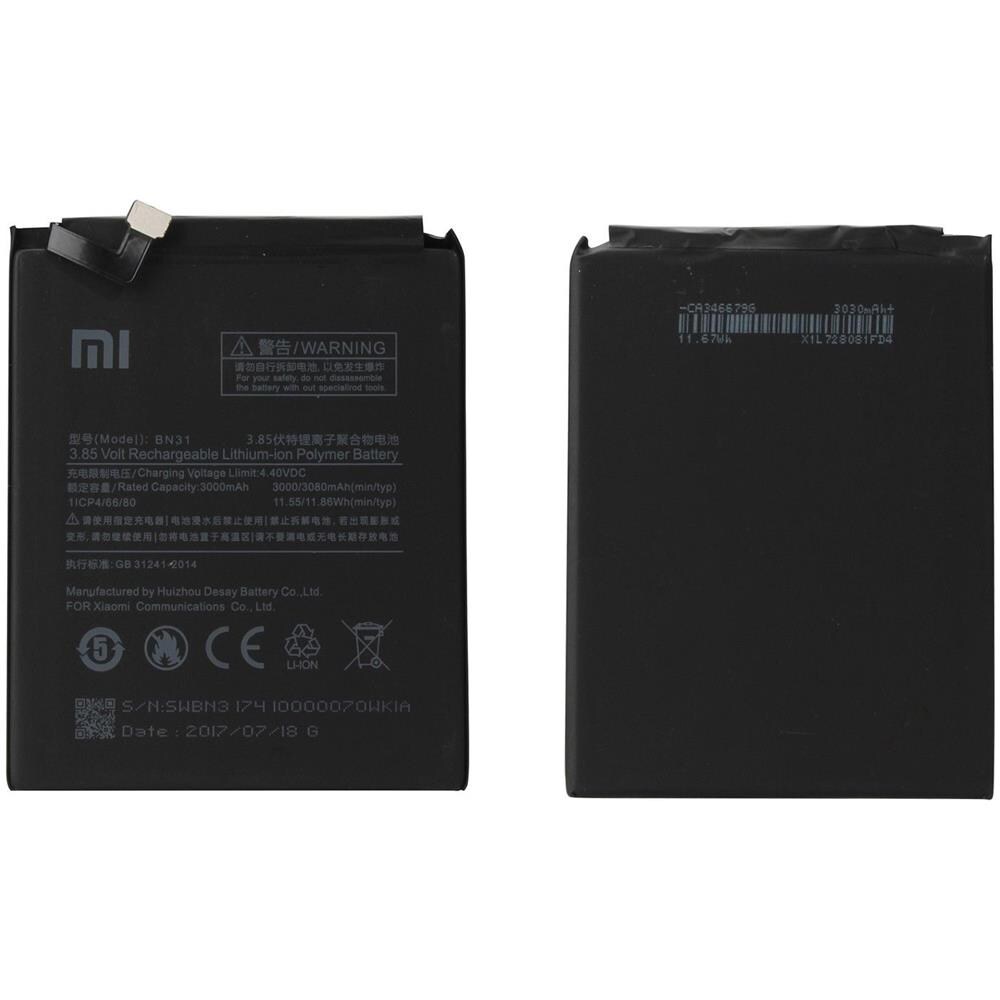 Batteria Originale Bn31 Mi 5x / Mi A1 / Redmi Note 5a Da 3080 Ma - Foto 4