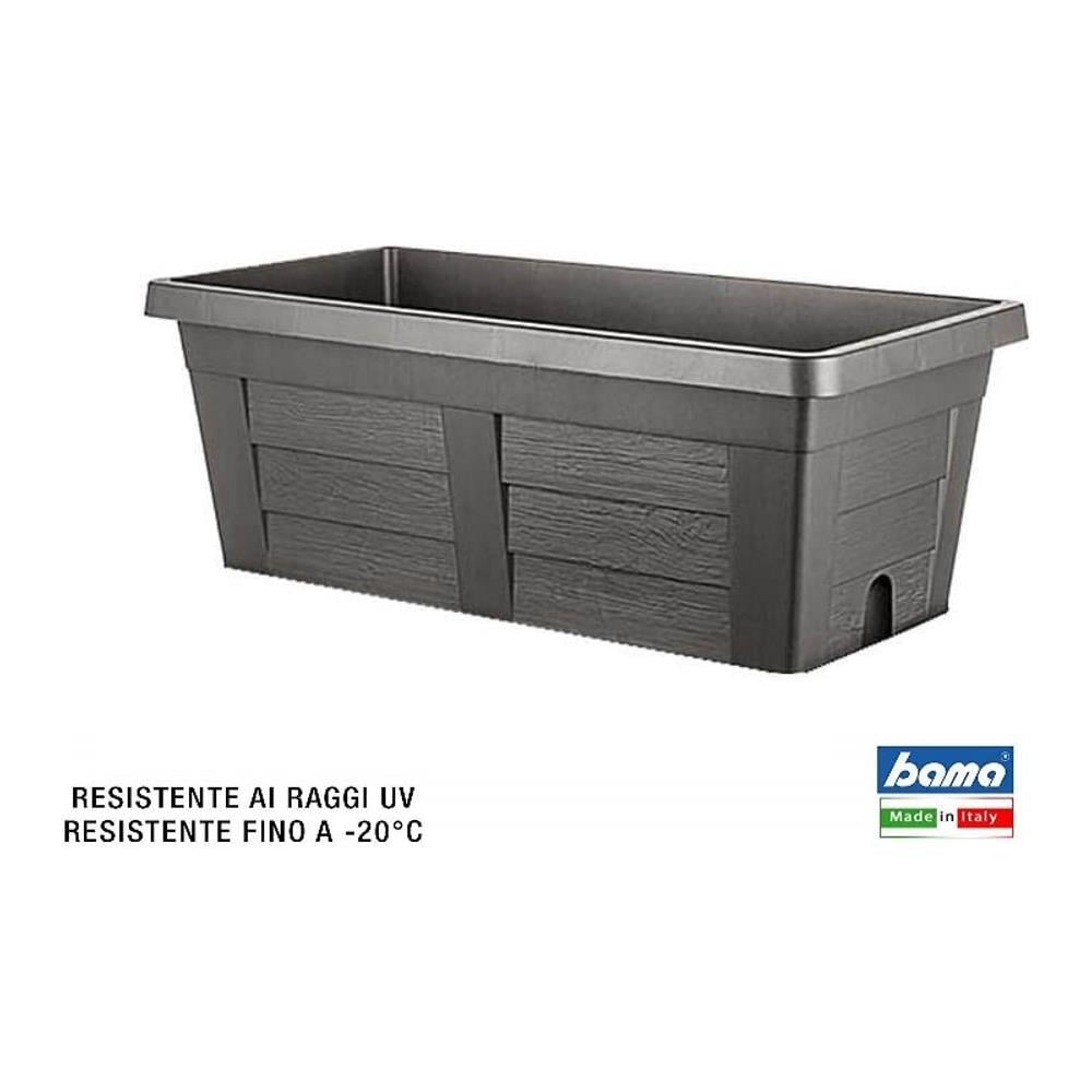 Fioriera 100 Maxi Legno Antracite 31191 - Foto 1