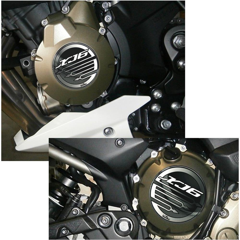 Adesivi 3d Protezioni Laterali Carter Per Yamaha Xj6 2008-2013 - Foto 2