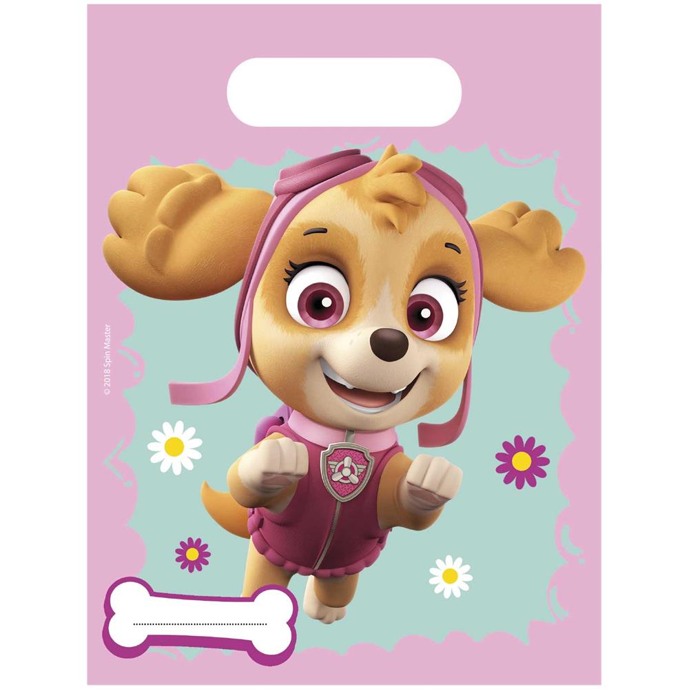 Procos - 6 Sacchetti Rosa E Menta Paw Patrol - Foto 1