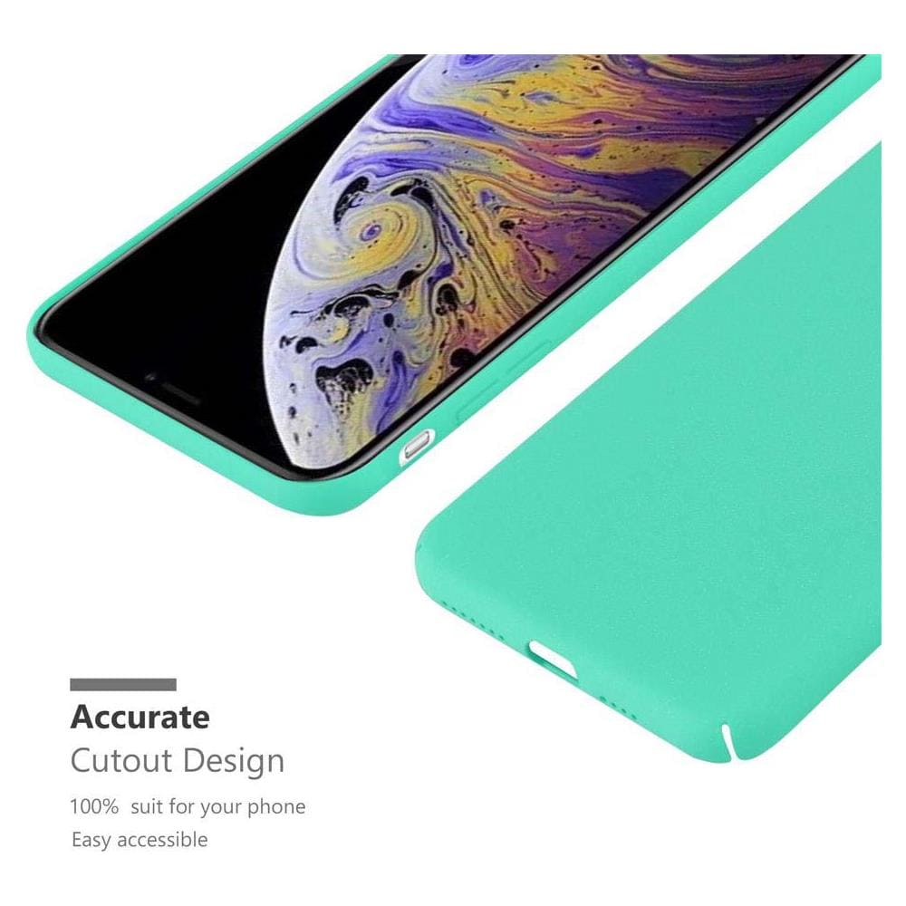 Custodia Compatibile Con Apple Iphone Xs Max In Frosty Verde - Hard Case Coperchio Protettivo In Frosted Look Contro I Graffi E Gli Urti - Foto 6