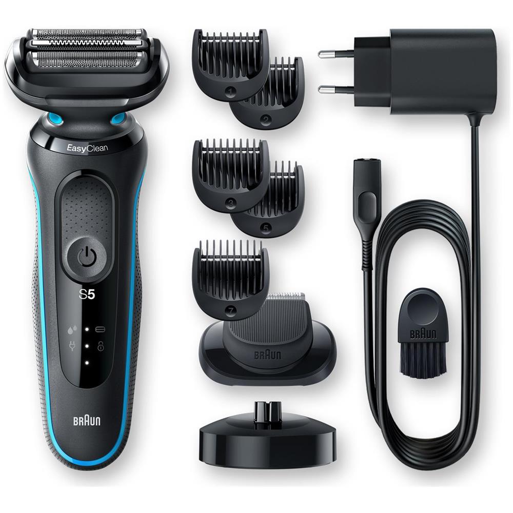 Shaver 50-m4500cs Cordless, Tempo Di Ricarica 1 H, Ioni Di Litio, Numero Di Testine / lame Del Rasoio 3, Nero / menta, Wet & Dry - Foto 2