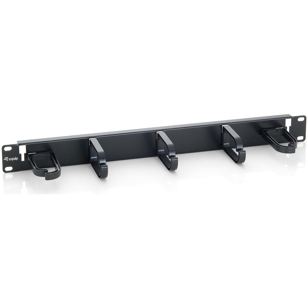 19" Cablemangement Panel, Nero - Foto 1