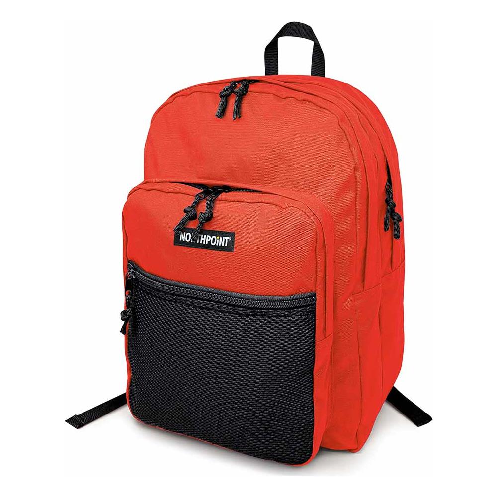 81219 Zaino Scolastico in Poliestere Colore Rosso - Foto 1