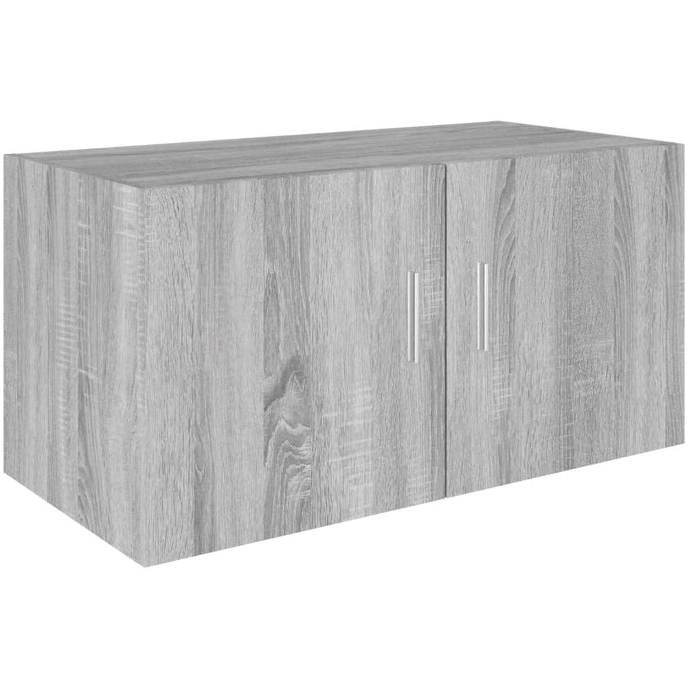 Armadietto Da Parete Grigio Sonoma 80x39x40cm Legno Multistrato - Foto 2