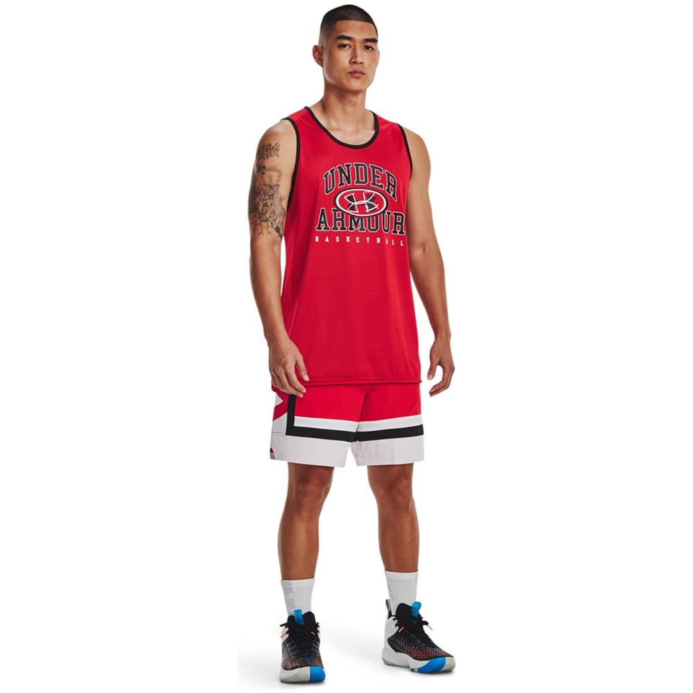 Baseline Reversible Cotton Tank 1377310-600, Uomini, Rosso, M - Foto 4