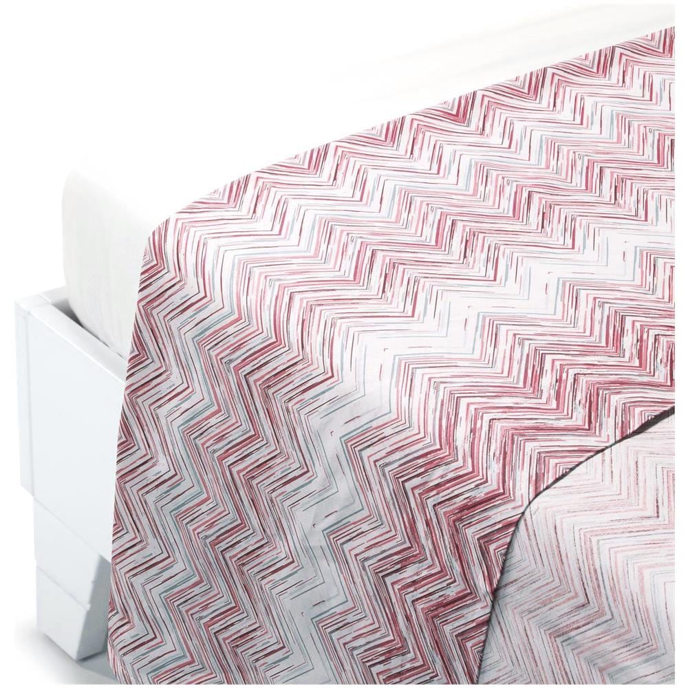 Lenzuolo Superiore Home Textile In Cotone Colore Rosa Misura Matrimoniale - Foto 1