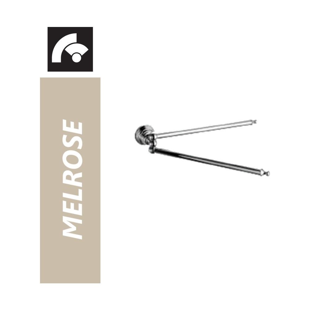 Fir Melrose Abme07b Porta Salviette Snodabile, Ottone Anticato - Foto 2