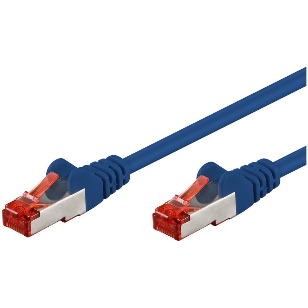 ICOC LS6-300BL - Cavo di rete Patch in rame Cat. 6 Blu SFTP LSZH 30m - Foto 1