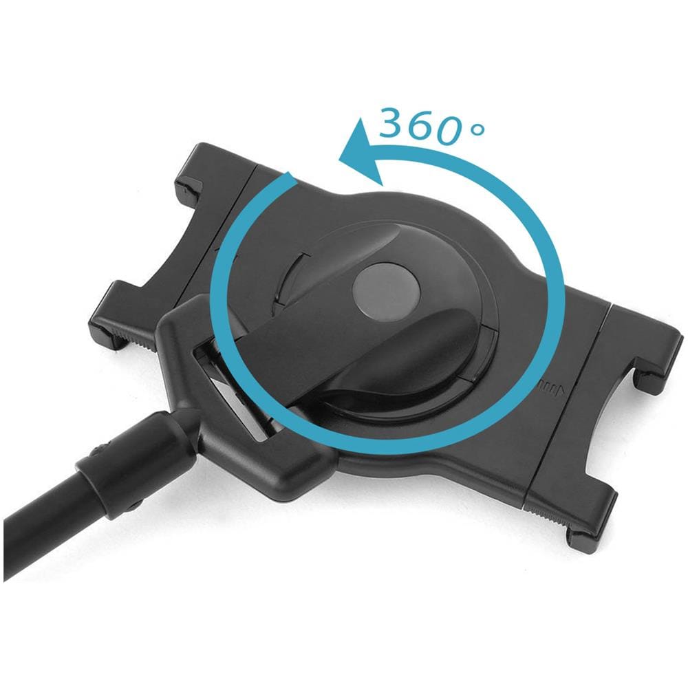 Treppiede Tablet 7'' A 10'' Altezza Max 1.2 M Rotazione A 360° Gambe Regolabili - Foto 5