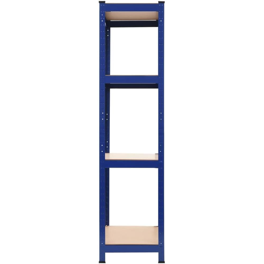 Questo resistente set di scaffali portaoggetti, composto da 2 ripiani, è la scelta ideale per cucine, lavanderie, scantinati, bagni, uffici e ovunque tu abbia bisogno di ulteriore spazio di archiviazione. I ripiani sono realizzati in MDF e supportati da un robusto telaio in acciaio con una capacità di carico fino a 320 kg. Caratterizzati da un design compatto, gli scaffali sfrutteranno al massimo lo spazio limitato. Grazie al trattamento di zincatura, le scaffalature sono res - Foto 10