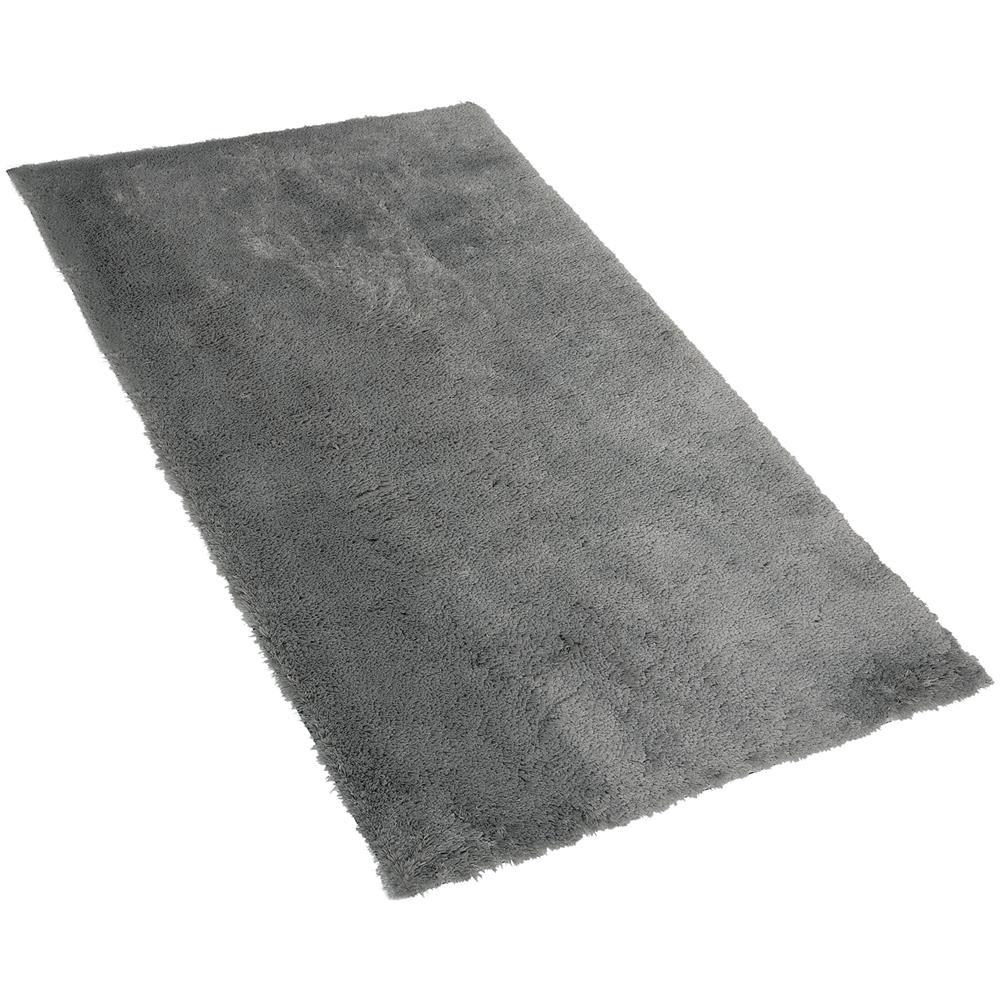 Tappeto Shaggy Grigio Chiaro 80 X 150 Cm Evren - Foto 1