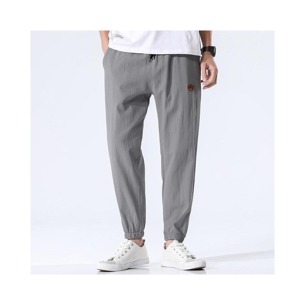 SLOWMOOSE - Pantaloni Larghi Casual Da Uomo Estivi, Pantaloni Da Jogging  [7301 Grigio / 5xl (88-95kg) ] - ePRICE