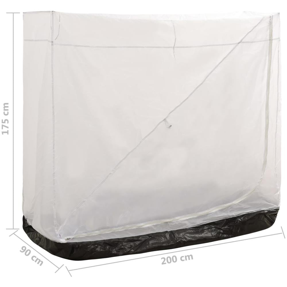 Tenda Interna Universale Grigia 200x90x175 Cm - Foto 6