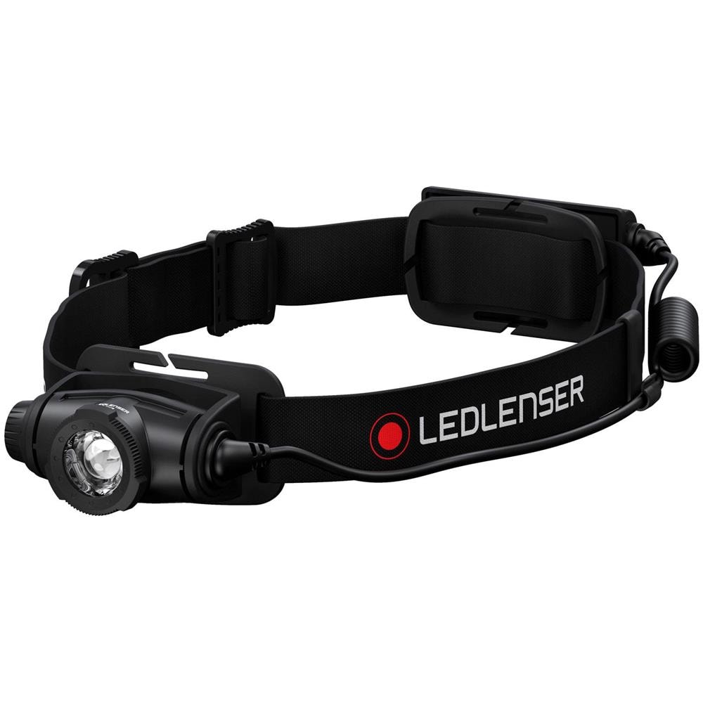 H5 Core Led Lampada Frontale 500 Lm, Ip67, Nera (502121) + 1x Batteria + 1x Cavo Di Alimentazione - Foto 2