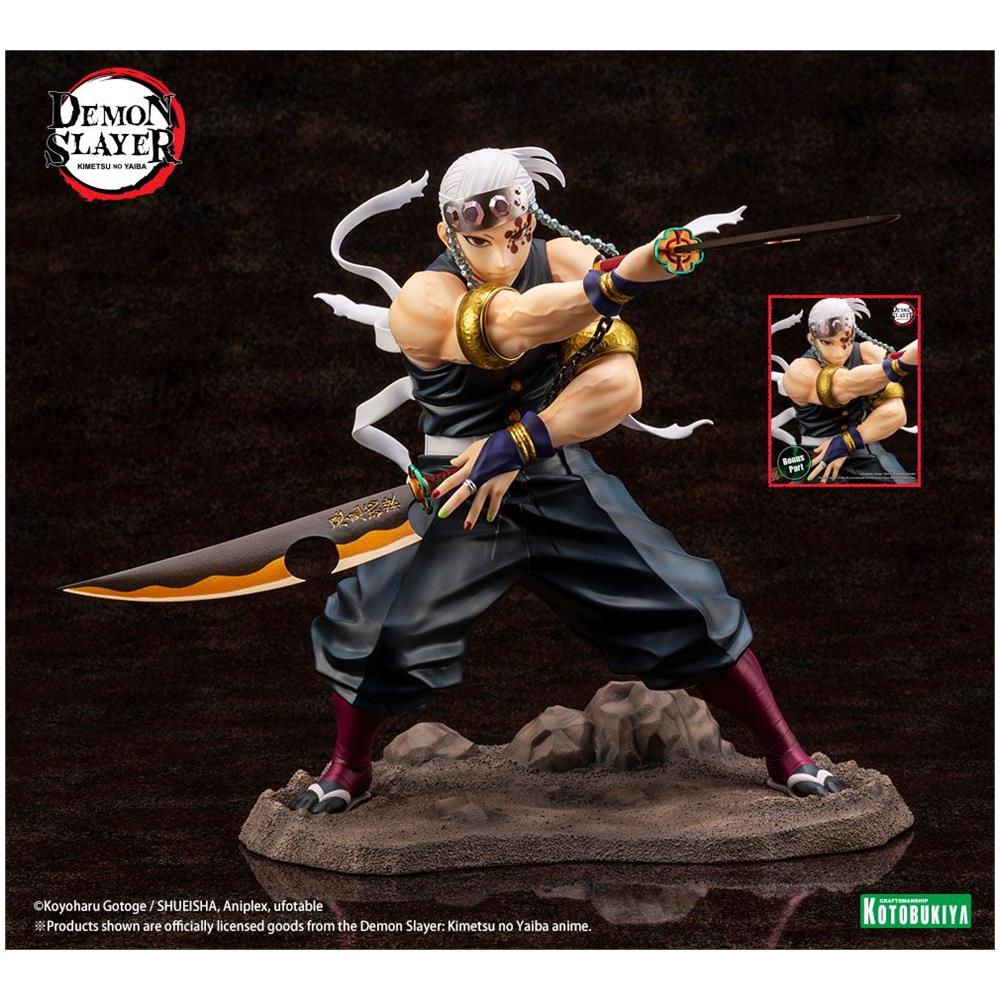 Demon Slayer: Kimetsu No Yaiba Artfxj Statue 1/8 Tengen Uzui Bonus Edition 23 Cm - Foto 1