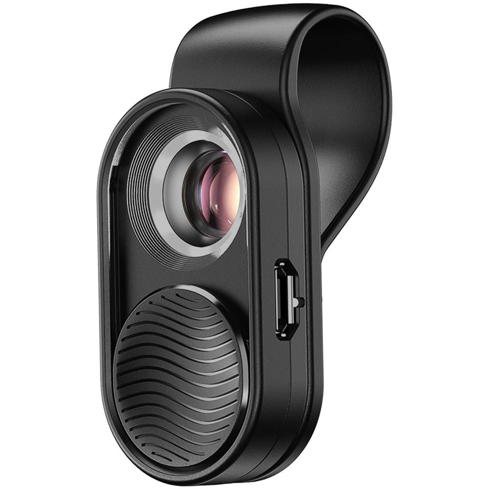 Microscopio Smartphone Zoom 100x Anneau Led Copriobiettivo A Scorrimento 30mah - Foto 1