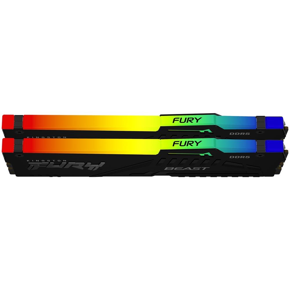 Technology FURY 64 GB 5600 MT /s DDR5 CL36 DIMM (Kit da 2 moduli) Beast RGB EXPO - Foto 2