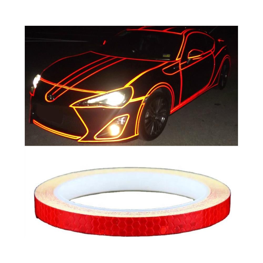 Adesivo Striscia Riflettente Per Auto Red - Foto 1