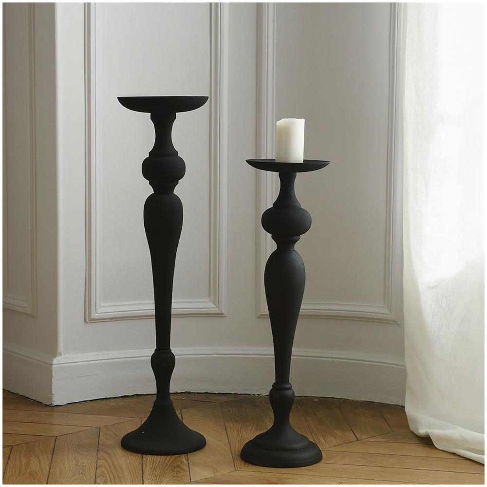 Porta Di Candele In Metallo Alto - Foto 2