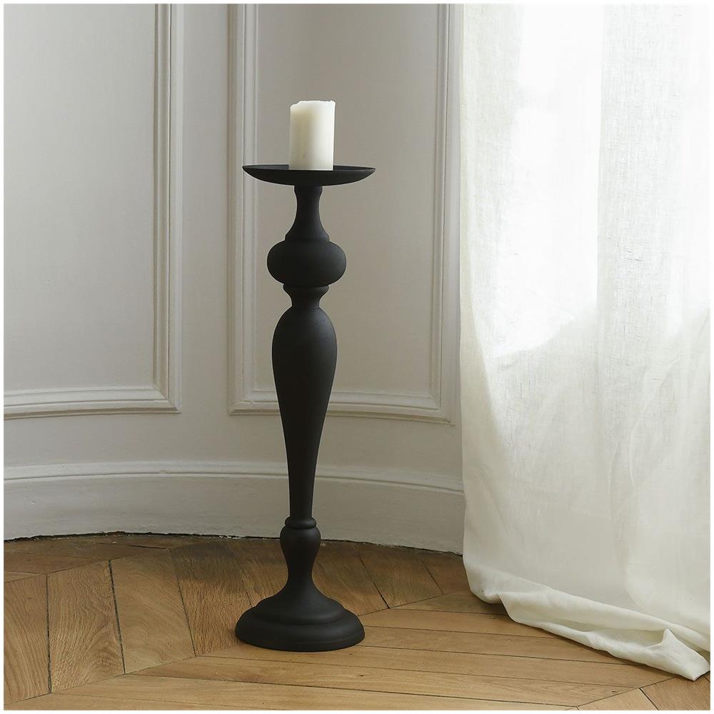 Porta Di Candele In Metallo Alto - Foto 3