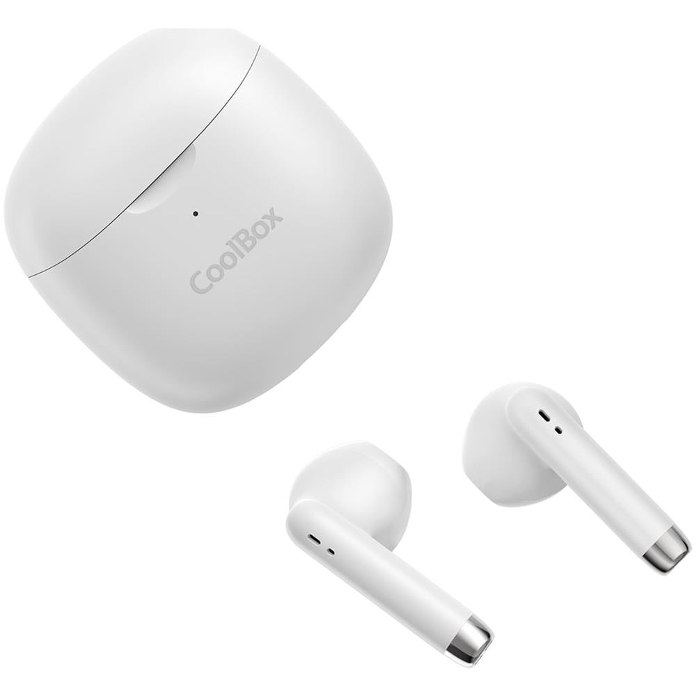 AURICULARES BLUETOOTH CON MICROFONO TWS-01 BLANCO Cuffie True Wireless Stereo (TWS) In-ear Musica e Chiamate Bianco - Foto 4