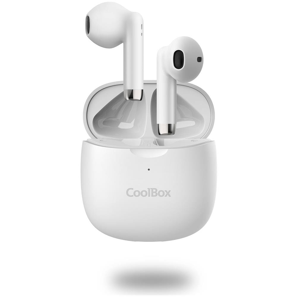 AURICULARES BLUETOOTH CON MICROFONO TWS-01 BLANCO Cuffie True Wireless Stereo (TWS) In-ear Musica e Chiamate Bianco - Foto 1