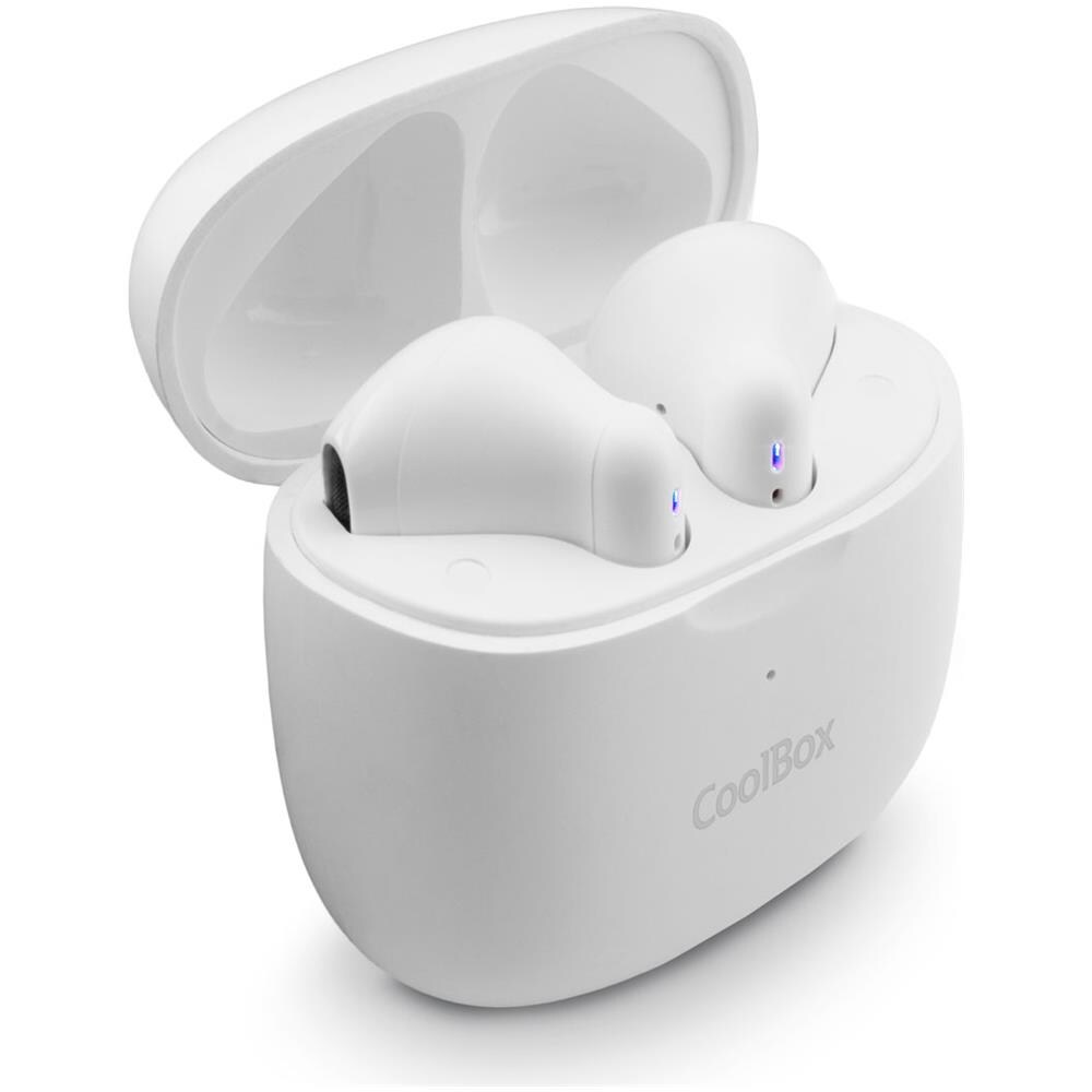 AURICULARES BLUETOOTH CON MICROFONO TWS-01 BLANCO Cuffie True Wireless Stereo (TWS) In-ear Musica e Chiamate Bianco - Foto 2