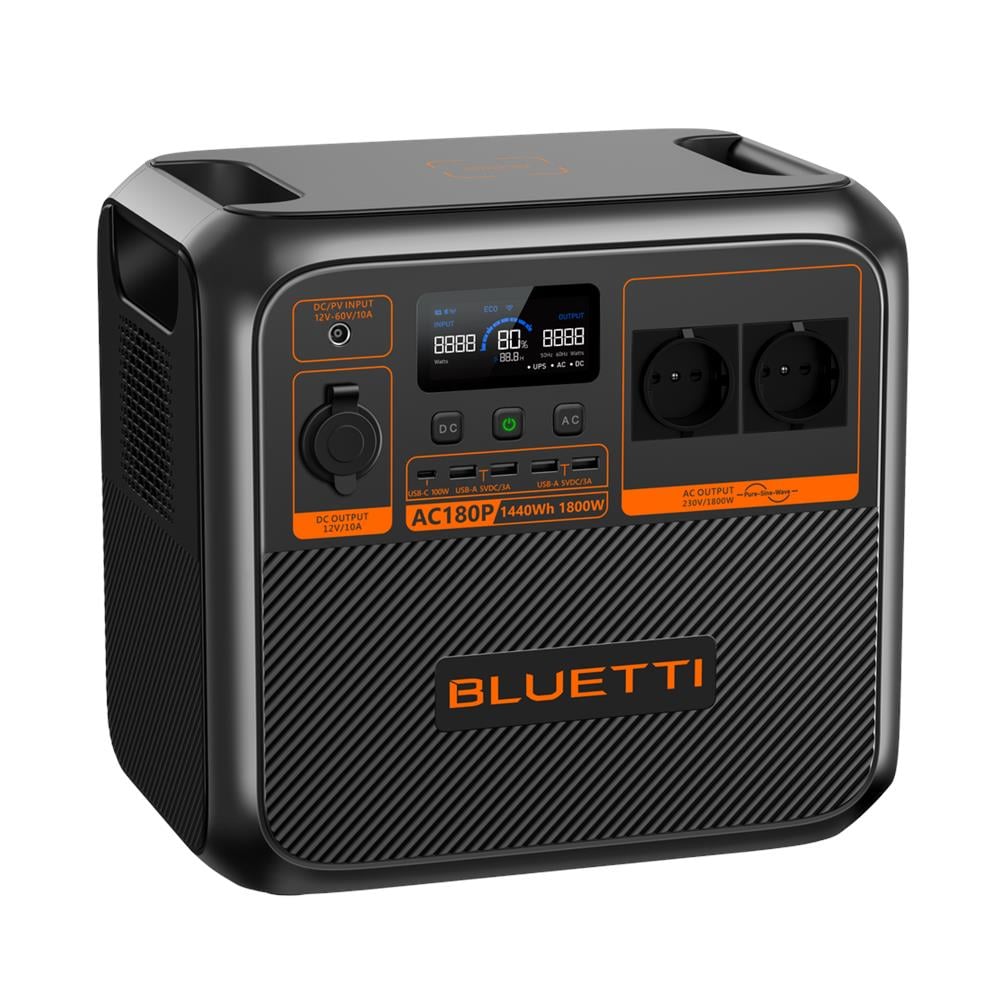 Centrale Elettrica Portatile AC180P Potenza 1800 W 1440 WH - Foto 2