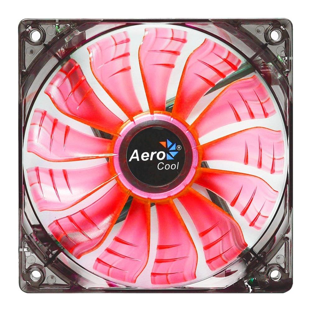 Air Force 14cm, Ventilatore, Computer case, 14 cm, Nero, Rosso, LED, Rosso - Foto 11